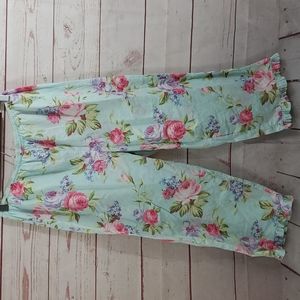 Victoria's Secret♡Floral♡Lightweight♡100%Cotton♡Pajama Pants